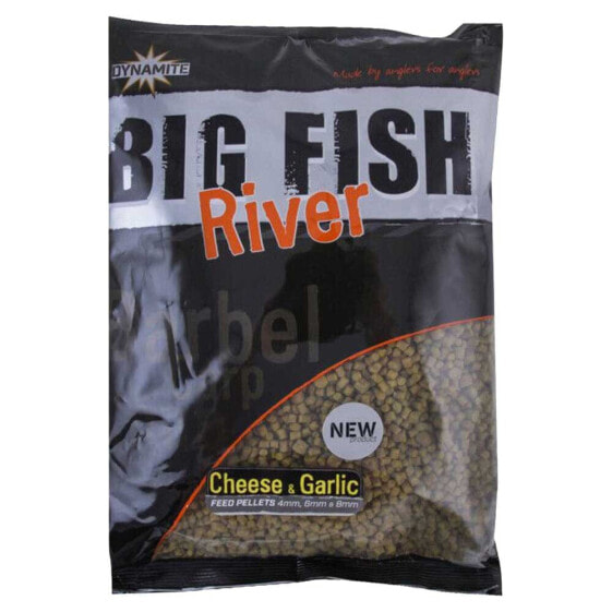 DYNAMITE BAITS Big Fish River Cheese And Garlic 1.8Kg Pellets
