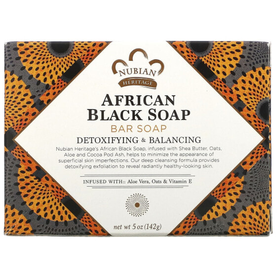 African Black Bar Soap, 5 oz (142 g)