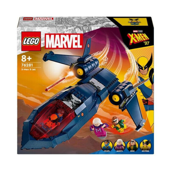 Конструктор пластиковый Lego Марвел Супергерои X-Jet дер X-Мен