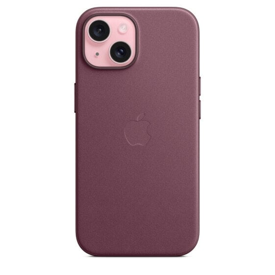 Чехол Apple iPhone 15 FineWoven с MagSafe - Mulberry
