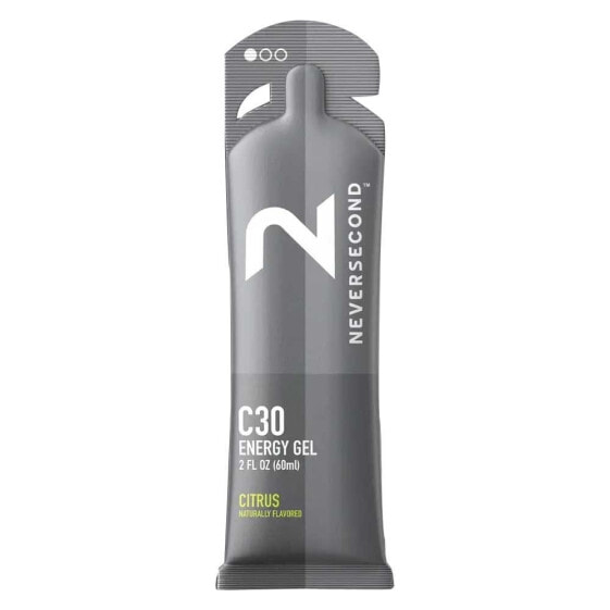 NEVERSECOND C30 60ml Citrus 1 Unit Energy Gel