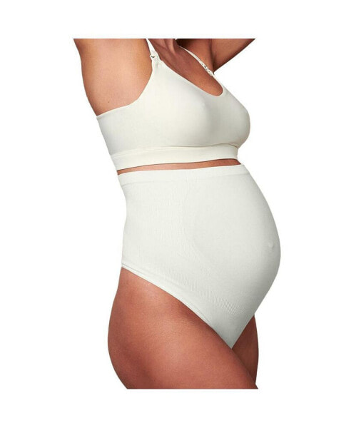 Maternity Seamless Over Belly Support Thong