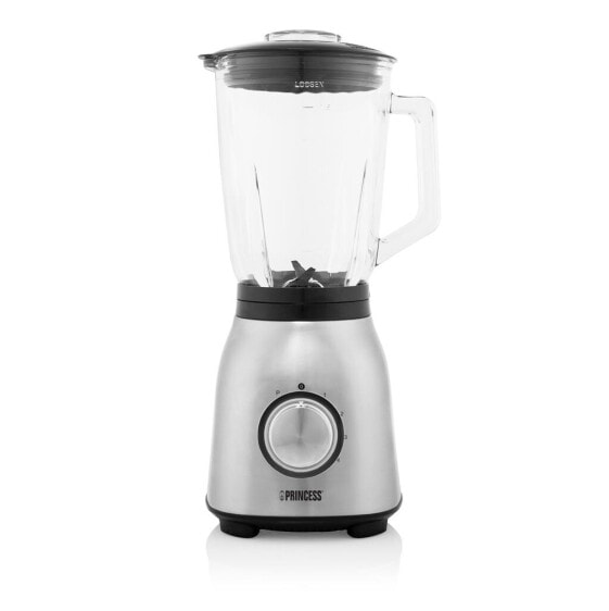 Princess 01.212091.01.001 Blender Stainless Steel 1000 W - Cooking blender - Pulse function - Ice crushing - 1 m - 1000 W - Steel