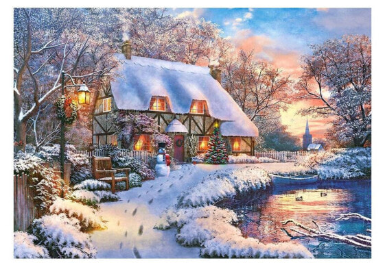 Puzzle Winter Cottage