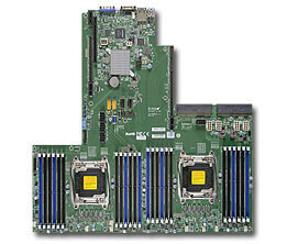 Supermicro X10DRU-i+ - Intel - LGA 2011 (Socket R) - E5-2600 - 9.6 GT/s - 160 W - DDR4-SDRAM