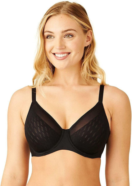 Wacoal 273867 Women's Plus Size Elevated Allure Underwire Bra, Black, 38D