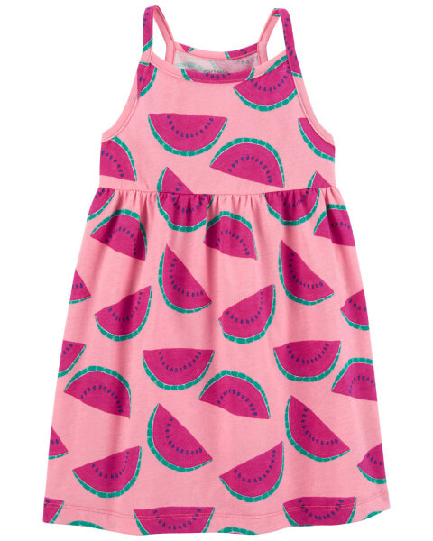 Toddler Watermelon Tank Dress 3T