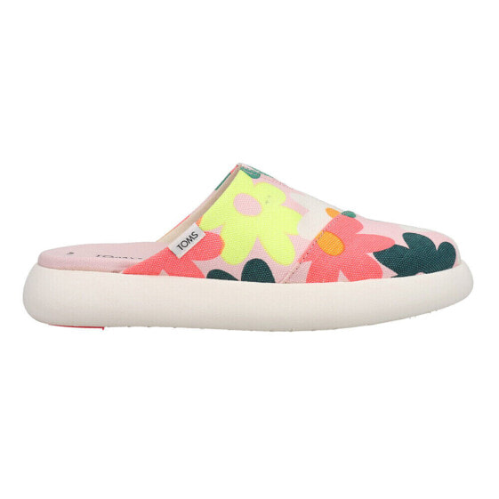TOMS Alpargata Mallow Floral Mule Womens Pink Sneakers Casual Shoes 10018171T