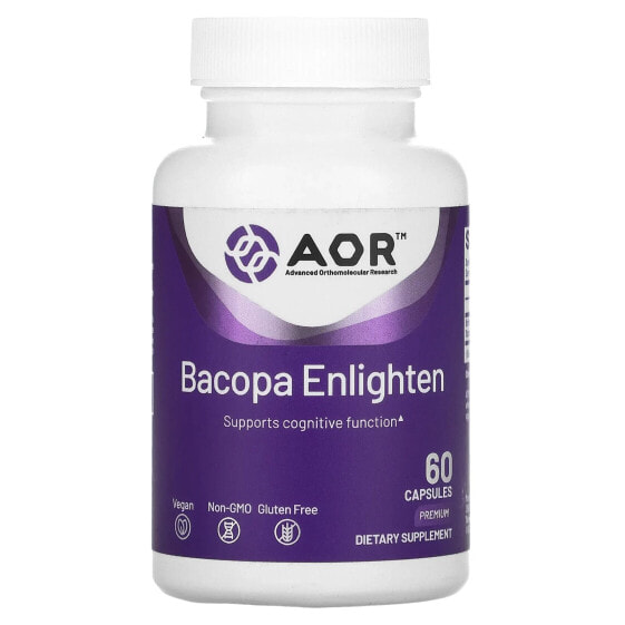 Bacopa Enlighten, 60 Capsules