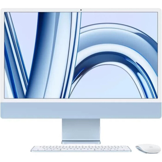 Моноблок Apple iMac Retina 4.5K 2023 8 ГБ RAM 512 ГБ Speicher 10-Kern-GPU Blau