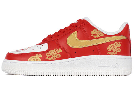 Кроссовки Nike Air Force 1 Low Red Gold Wedding