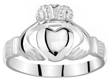 Women´s-silver Claddagh ring ZTR96391