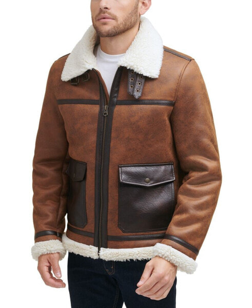 Куртка Levi's мужская синтетическая короткая с моделью Ранчер
