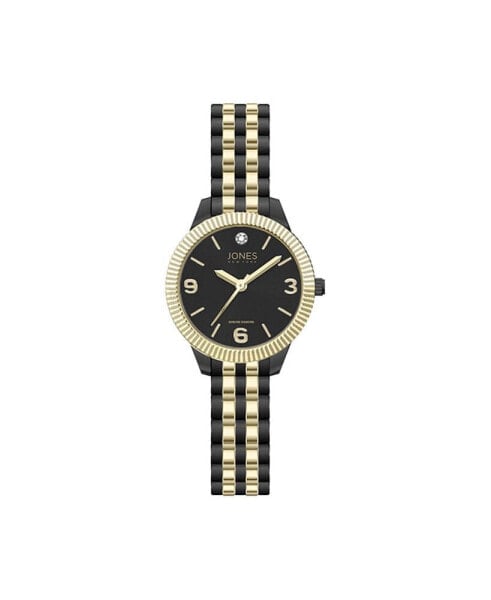 Наручные часы Jones New York женские с бриллиантами и золотистым цветом, 31 мм