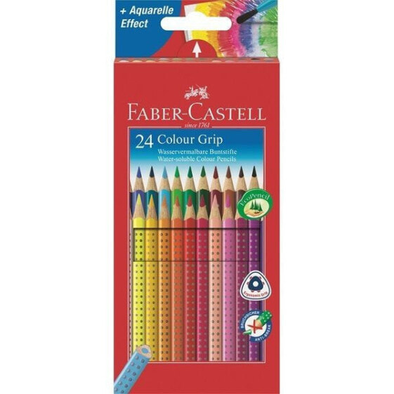 Цветные карандаши Faber-Castell Grip 24 цвета