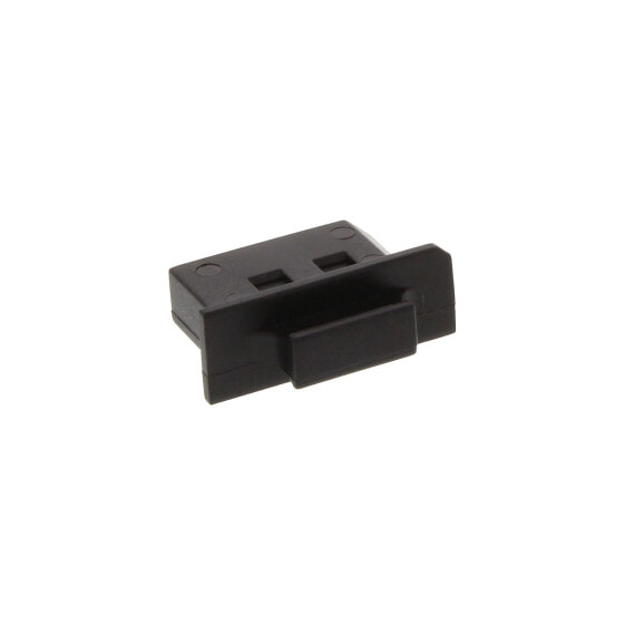 InLine Dust Cover for DisplayPort female - black - 50 pcs.