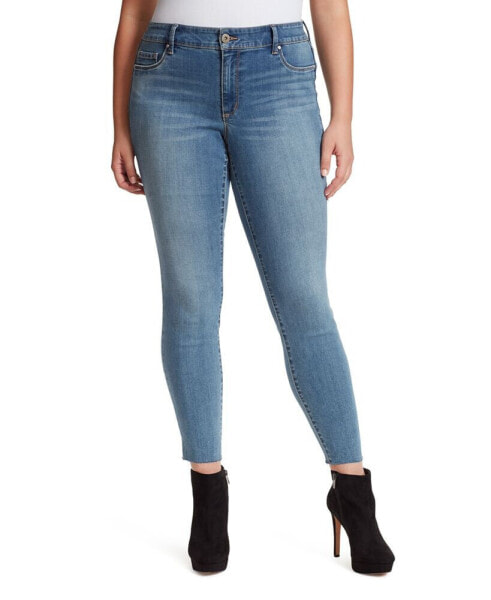 Trendy Plus Size Kiss Me Super-Skinny Jeans