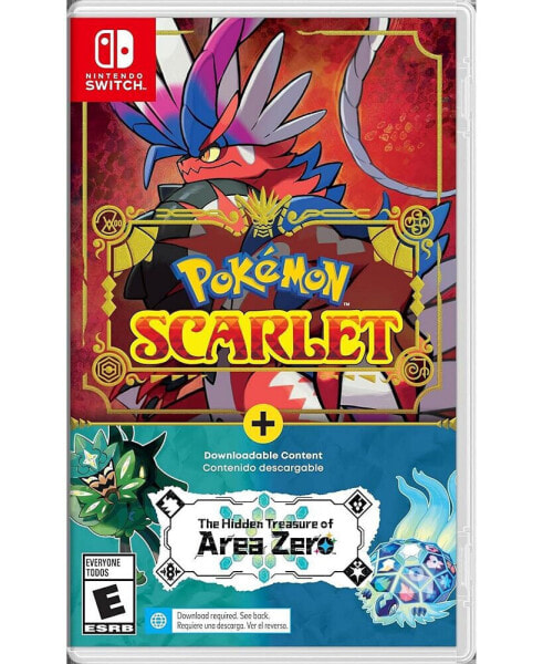 Игра для Nintendo Switch Nintendo Pokemon Scarlet + The Hidden Treasure of Area Zero Bundle