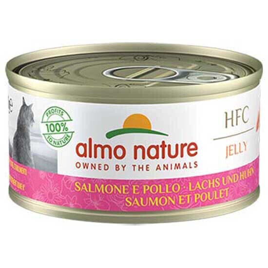 ALMO NATURE HFC Jelly Salmon With Con Chicken 70g Wet Cat Food