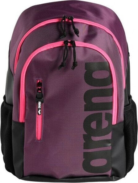 Arena Plecak sportowy na trening na basen Arena Spiky III Backpack 30l Plum Pink