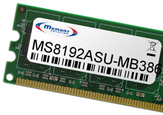 Memory Solution MS8192ASU-MB386 модуль памяти 8 GB