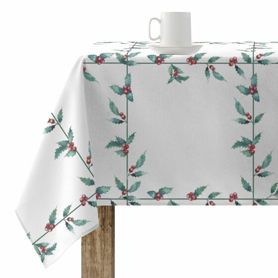 Stain-proof resined tablecloth Belum White Christmas 100 x 140 cm