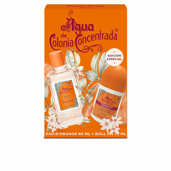 Unisex парфюмерный набор Alvarez Gomez Agua de Colonia Concentrada Eau d'Orange 2 Предметы