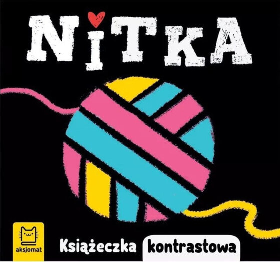 Aksjomat Nitka Książeczka kontrastowa 37729