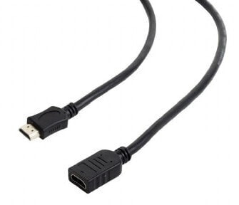 Gembird 1.8m HDMI - 1.8 m - HDMI Type A (Standard) - HDMI Type A (Standard) - 4096 x 2160 pixels - 3D - Black