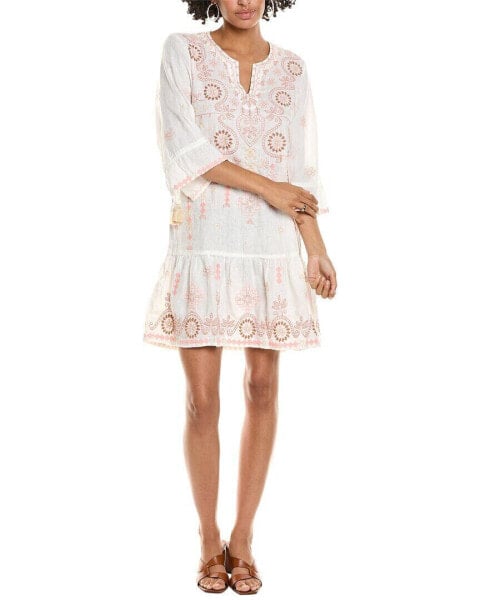 Johnny Was Faye Linen Dress Women's