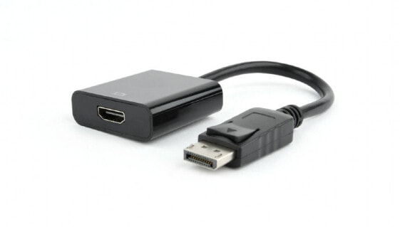 Gembird AB-DPM-HDMIF-002 - 0.1 m - DisplayPort - HDMI - Female - Male - Straight