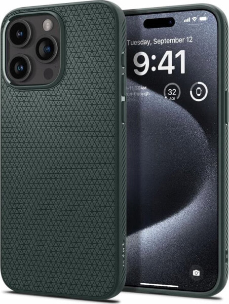 Spigen Spigen Liquid Air, abyss green - iPhone 6.3" 2024