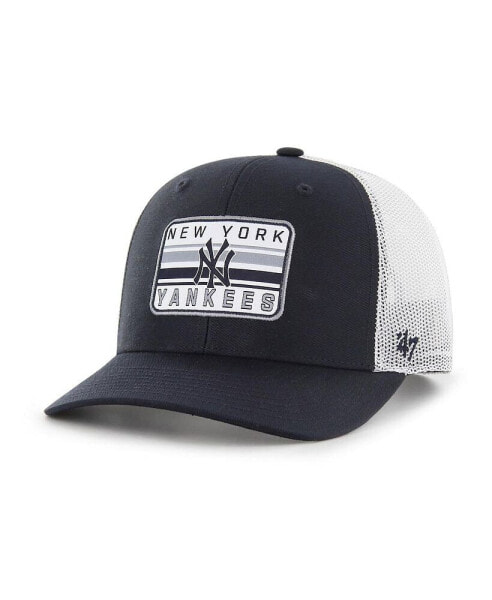Men's Navy New York Yankees Drifter Trucker Adjustable Hat