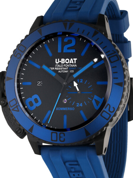 Часы U-Boat 9669 Sommerso Blue IPB Automatic 46mm