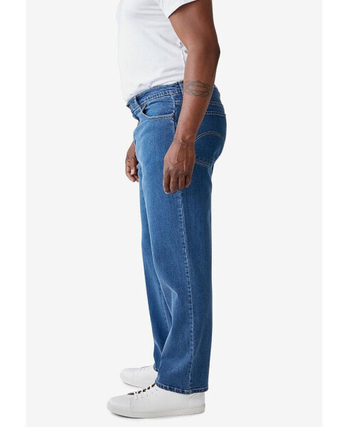 Big & Tall by KingSize Loose Fit 5-Pocket Stretch Jeans