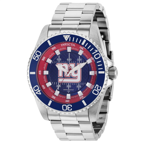 Часы Invicta NFL Blue and Red White Dial Men's Watch