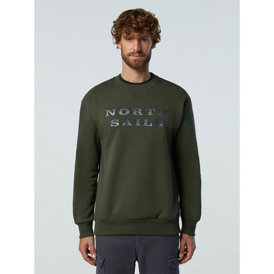 NORTH SAILS Logo Embroidery Crew Neck sweatshirt