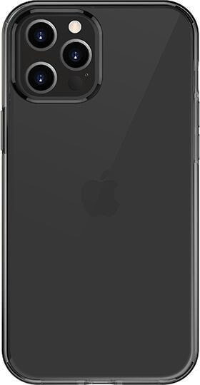 Чехол для смартфона Uniq Clarion Apple iPhone 12 Pro Max черный/дымчатый с антимикробной защитой