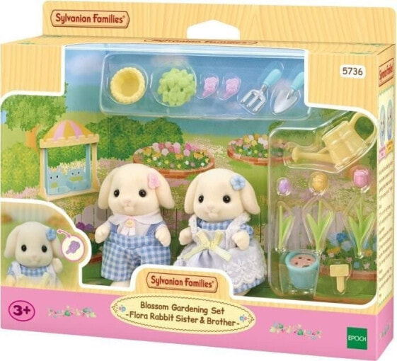 Figurka Epoch SYLVANIAN kwiatowy zest z królikami Flora 05736