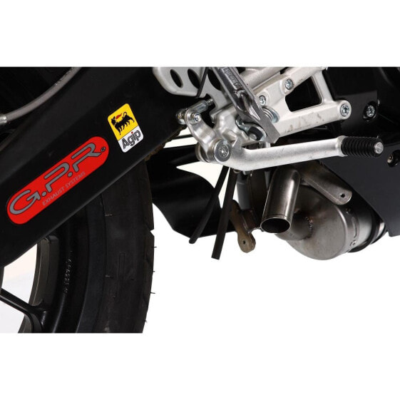 GPR EXHAUST SYSTEMS Ghost Aluminium Full Line System GPR 125 09-10 CAT Homologated