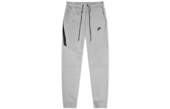 Nike Tech Fleece Jogger Pants 修身收口针织运动裤 男款 灰色 / Кроссовки Nike Trendy_Clothing 805163-063