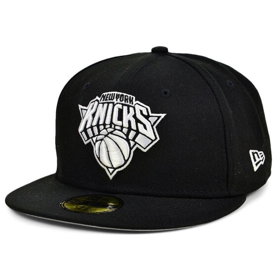 New York Knicks Black White 59FIFTY Cap