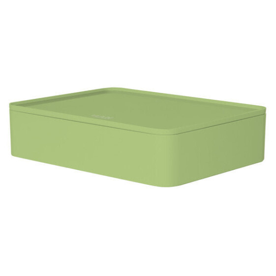 HAN 1110-80 - 1 drawer(s) - Acrylonitrile butadiene styrene (ABS) - Green - 1 pc(s) - 260 mm - 195 mm