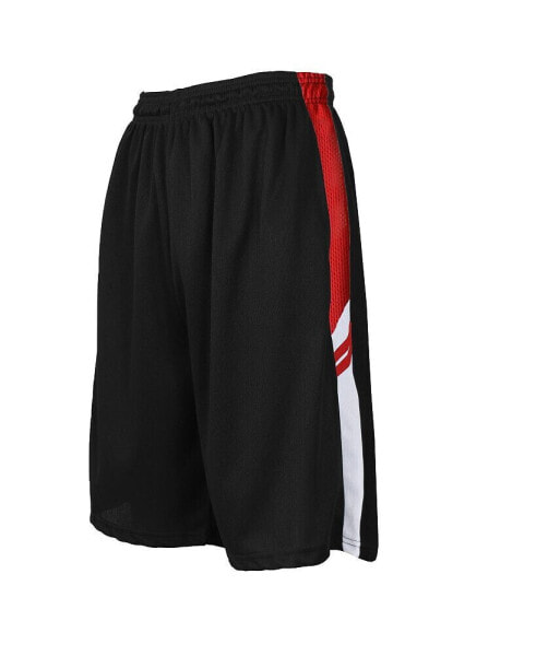 Men's Moisture Wicking Shorts with Side Trim Design