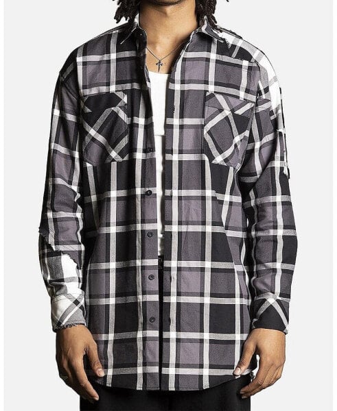 Men's Patriot Long Sleeve Flannel Shirt