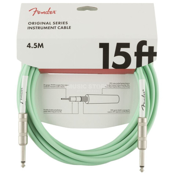 Fender Original Series Instrument Cable 4.5m (Surf Green)