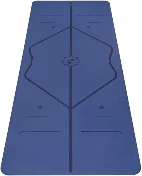 LIFORME Yoga Mat - The World's Best Environmentally Friendly Non-Slip Yoga Mat with Original Unique Alignment Marking System - Biodegradable Mat