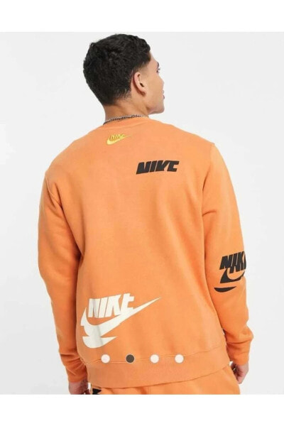 Sportswear Sport Essentials+ Erkek Turuncu Sweatshirt Cngstore