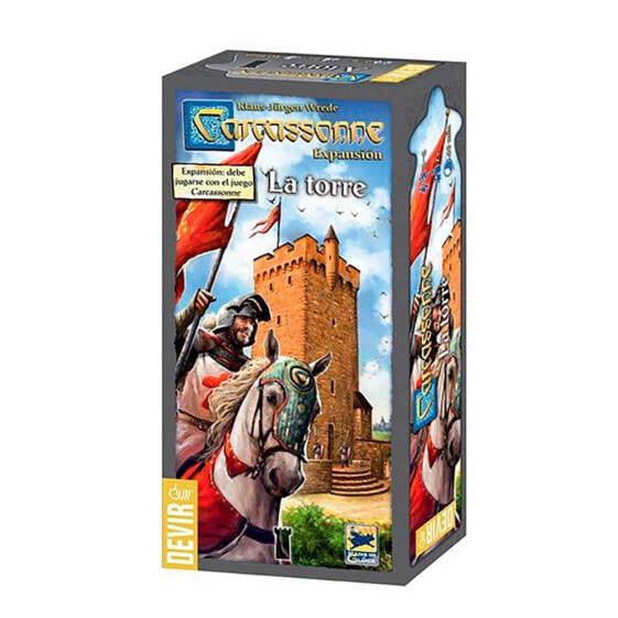 DEVIR IBERIA Carcassonne The Tower Board Game