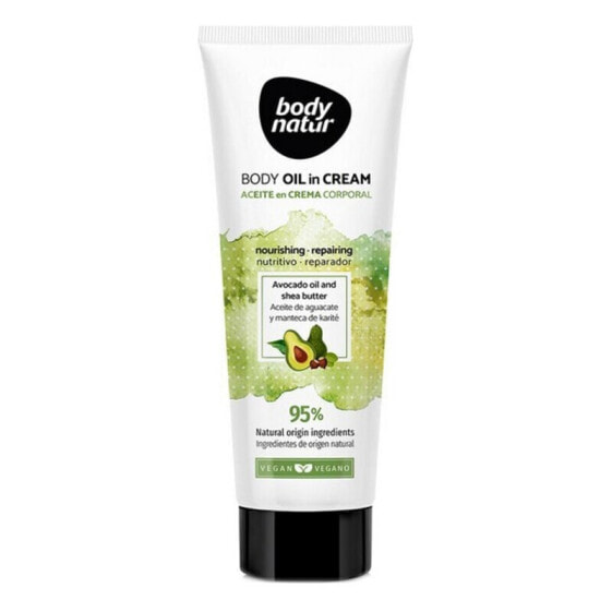 Body Natur Body Oil In Cream Питательный и восстанавливающий крем с маслами авокадо и манго